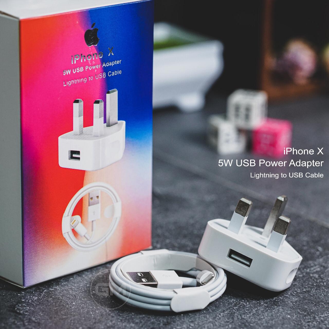 TRAVEL CHARGER IPHONE KAKI 3 99% (GM)